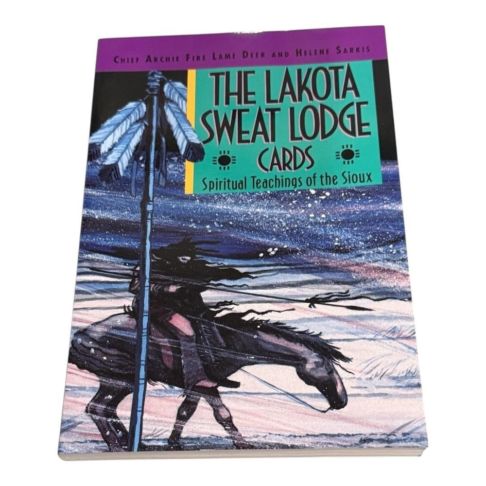 Vintage Lakota Sweat Lodge Cards Spiritual Teachings Sioux Lame Deer Softcover
